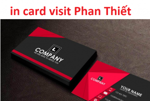 mẫu in card visit Phan Thiết